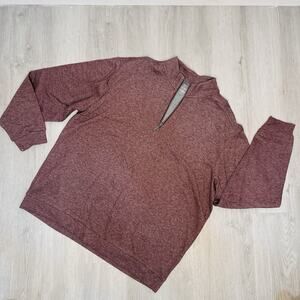 Roundtree And York Maroon Men’s Long Sleeve Sweater Shirt Size XL